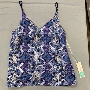 Alice + Trixie gia reversible silk cami tank size medium